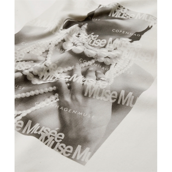 Copenhagen Muse CMMUSE Graphic Print T-shirt, Jet Stream