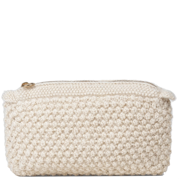 Aiayu Helen Classic Clutch, Albicant