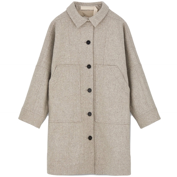 Aiayu Jada Coat Loden, Pure Soil