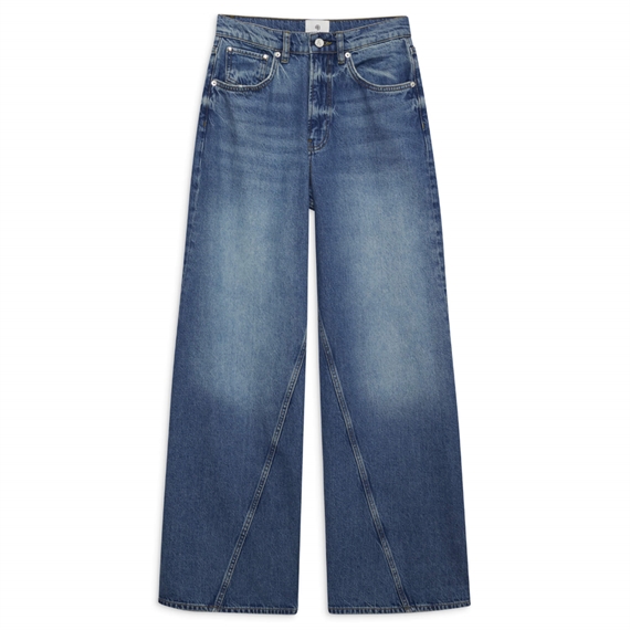 Anine Bing Brie Jeans, Aegean Blue 