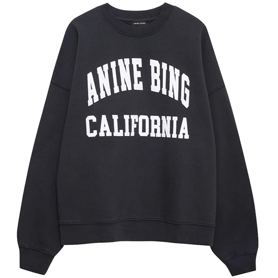 Anine Bing Miles Sweatshirt, Vintage Black