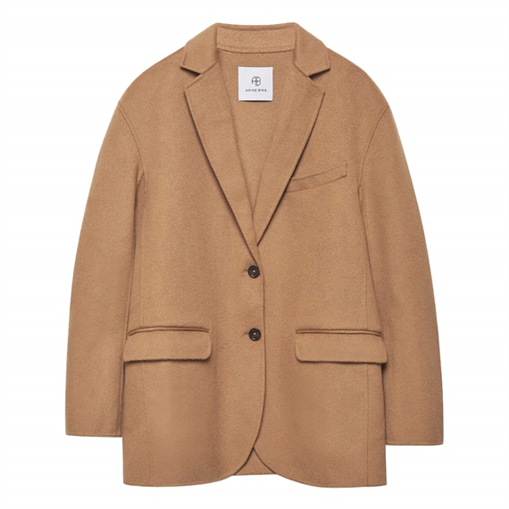 Anine Bing Quinn Blazer, Camel 