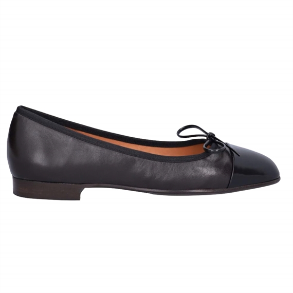 Billi Bi A7430 Ballerina, Black/Espresso Nappa 