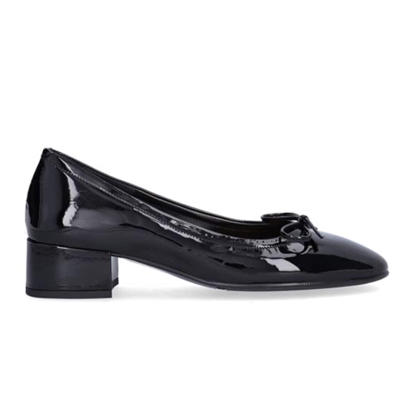 Billi Bi A8059 Ballerina Pumps, Black Patent 