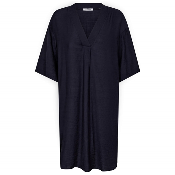 Co\'couture CarynCC Pleat Tunic Kjole, Navy 