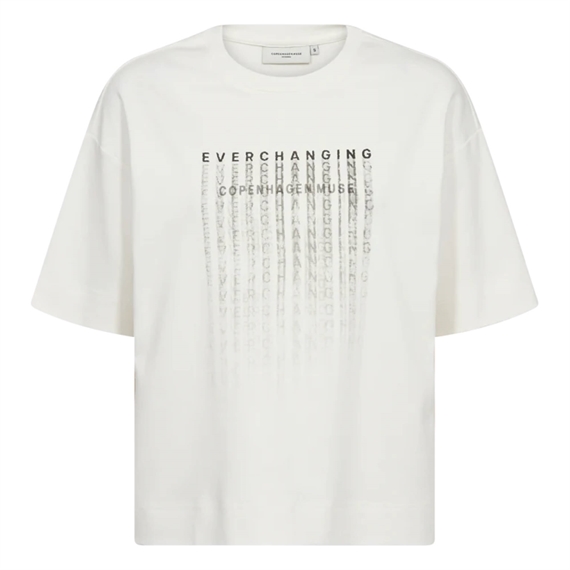 Copenhagen Muse CMMUSE Print T-shirt, Jet Stream 