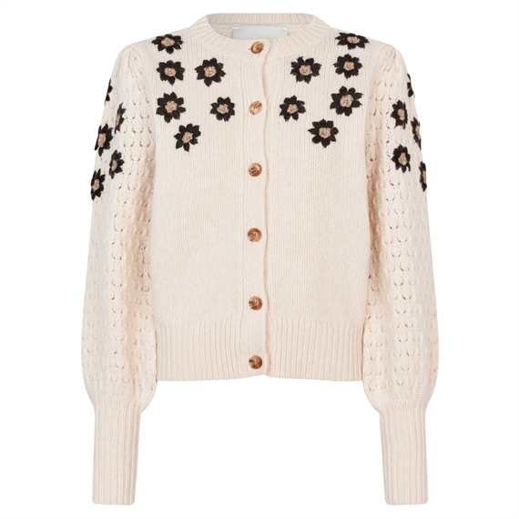 Dea Kudibal Felinedea RWS Cardigan, Chalk 