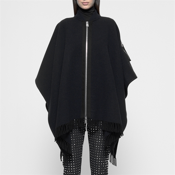 Dondup Cappa Poncho, Sort 