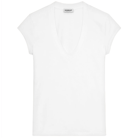 Dondup Scollo T-shirt, Hvid 