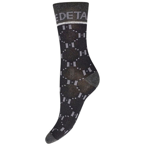 Hype The Detail Socks W/Lurex, Grey Multi