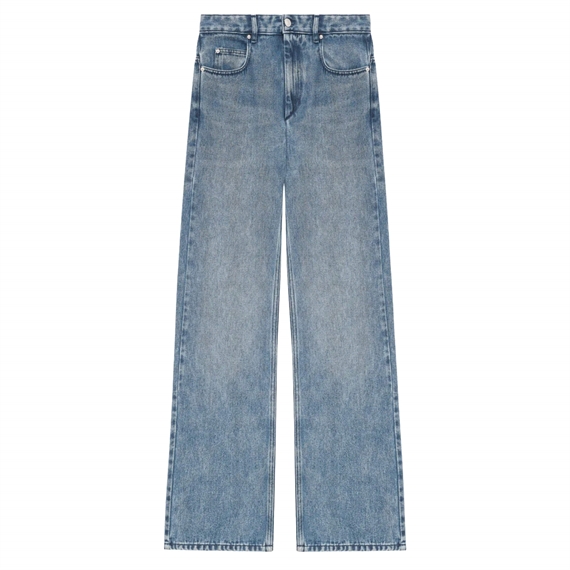 Isabel Marant Etoile Belvira Jeans, Light Blue 