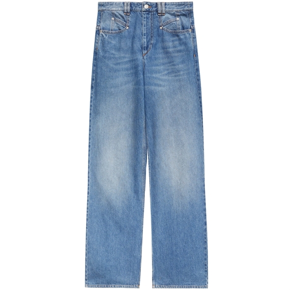 Isabel Marant Etoile Lemony Jeans, Blue