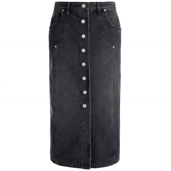 Isabel Marant Etoile Vandy Nederdel, Faded Black