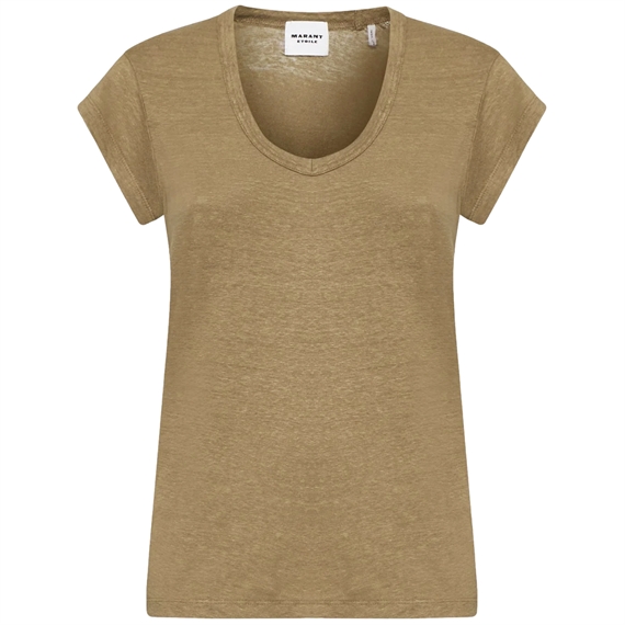 Isabel Marant Etoile Zankou T-shirt, Light Khaki