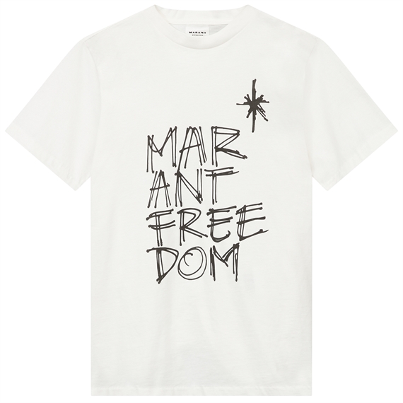 Isabel Marant Etoile Zoeline T-shirt, White 