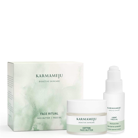 Karmameju Gaveæske Face Ritual: Face Butter & Face Oil 