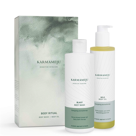 Karmameju Gaveæske Body Ritual: Body Wash & Body Oil 