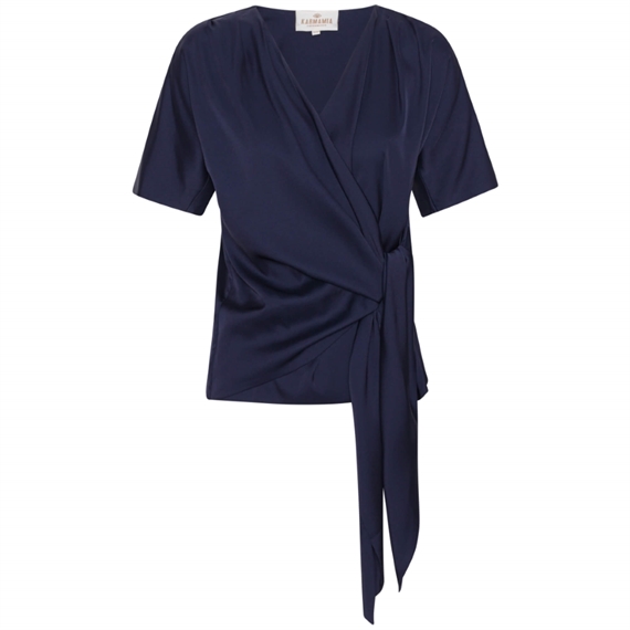 Karmamia Dagmar Bluse, Oxford Blue