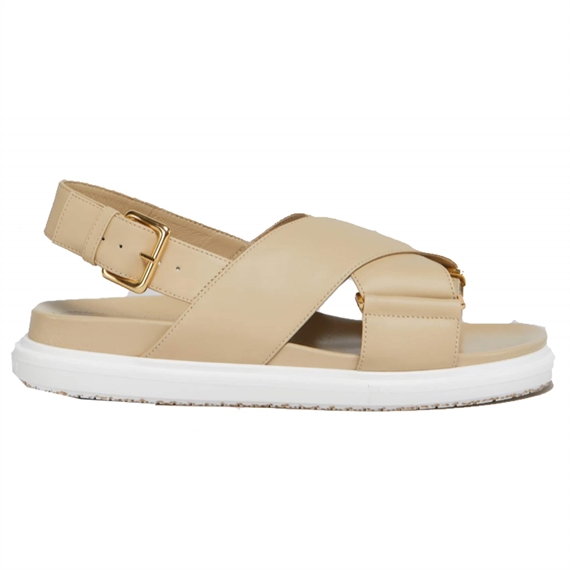 MARNI Fussbett Sandaler, Winter Wheat 