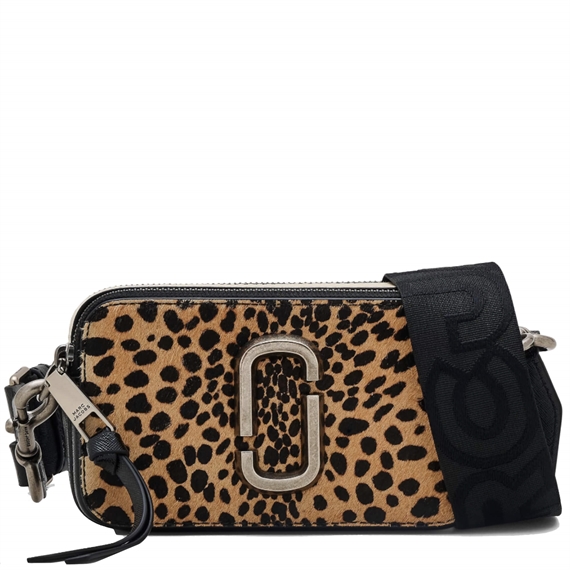 Marc Jacobs The Cheetah Haircalf Snapshot, Black Multi