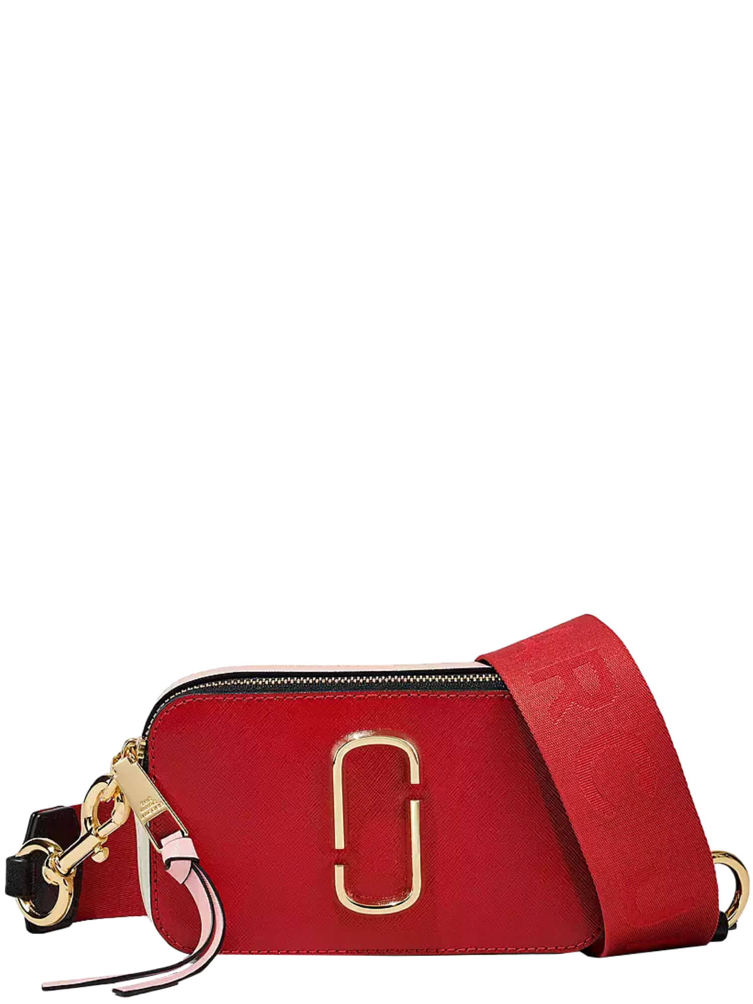 Marc Jacobs Red 'the Colourblock Snapshot' Bag In 619 True Red Multi