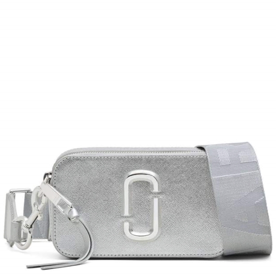 Marc Jacobs The Snapshot Taske, Silver