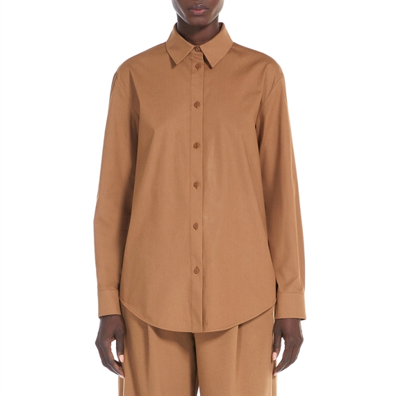 Max Mara Antille Skjorte, Tobacco