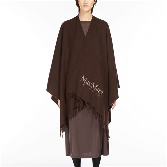 Max Mara Leisure Martora Poncho, Brown 