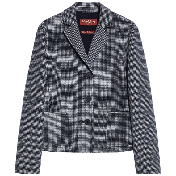 Max Mara Studio Gerona Jakke, Grey/Navy