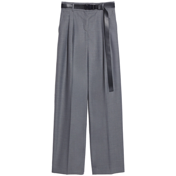 Max Mara Studio Juanita Bukser, Medium Grey