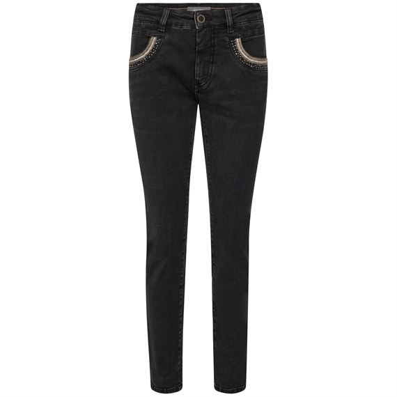 Mos Mosh Naomi Perla Jeans, Sort