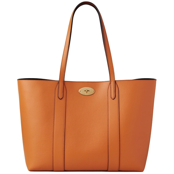 Mulberry Bayswater Tote Sunset Small Classic Grain