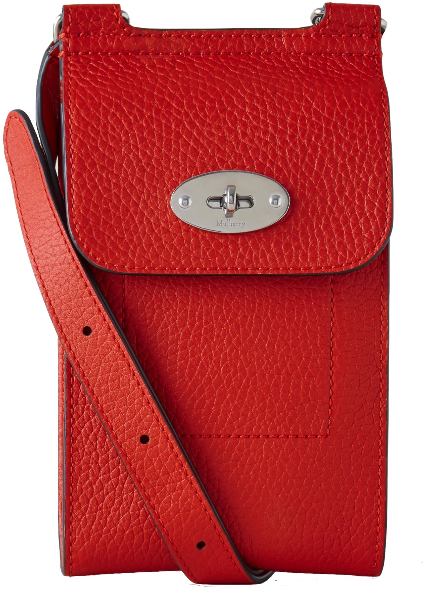 Mulberry Mini Antony Crossbody Bag - Red