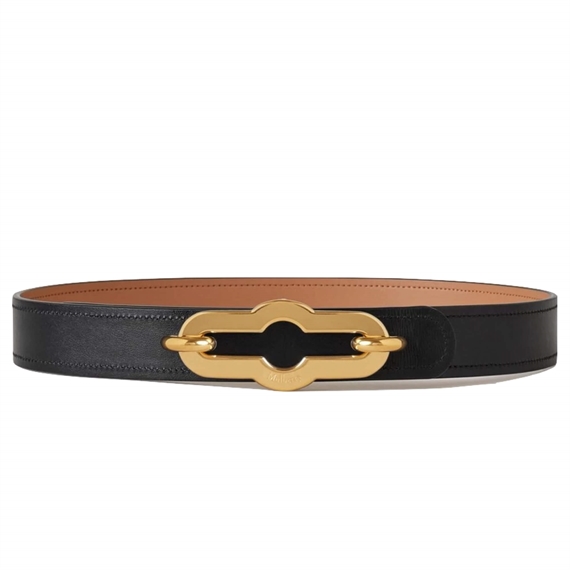 Mulberry Pimlico Reversible Belt Black-Sable