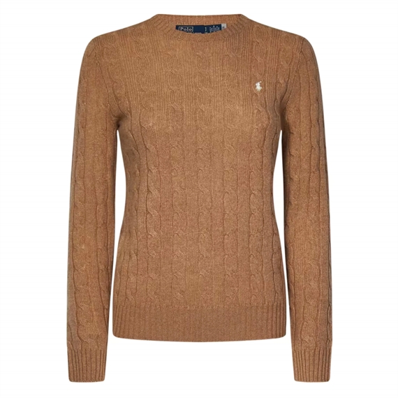 Polo Ralph Lauren Cable Sweater, Camel Melange 