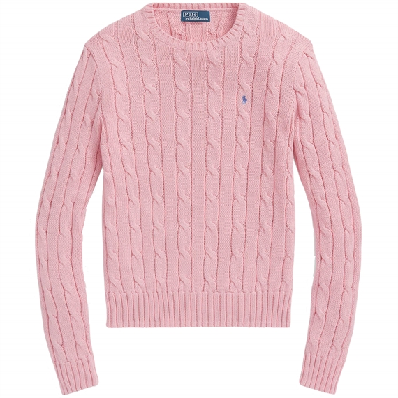 Polo Ralph Lauren Cable Sweater, Carmel Pink