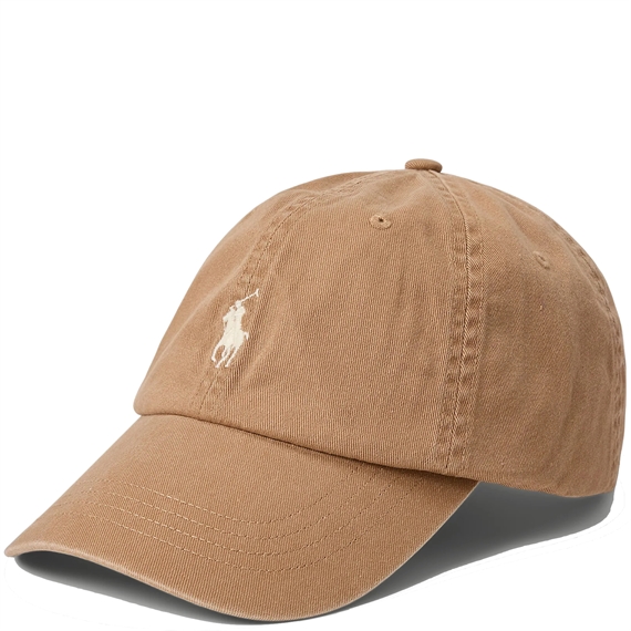 Polo Ralph Lauren Cotton Chino Ball Cap, Rustic Tan