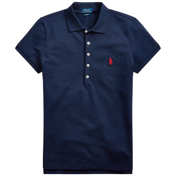 Polo Ralph Lauren Slim Fit Stretch Polo Shirt, Newport Navy