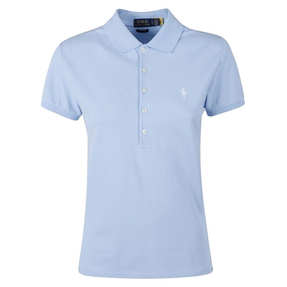 Polo Ralph Lauren Slim Fit Stretch Polo Shirt, Office Blue