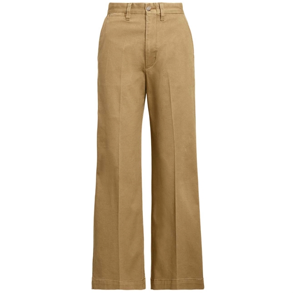 Polo Ralph Lauren Chino Wid-leg Trousers, Montana Khaki