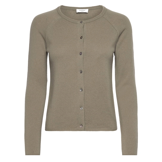 Rosemunde Uld & Cashmere Cardigan, Laurel Oak