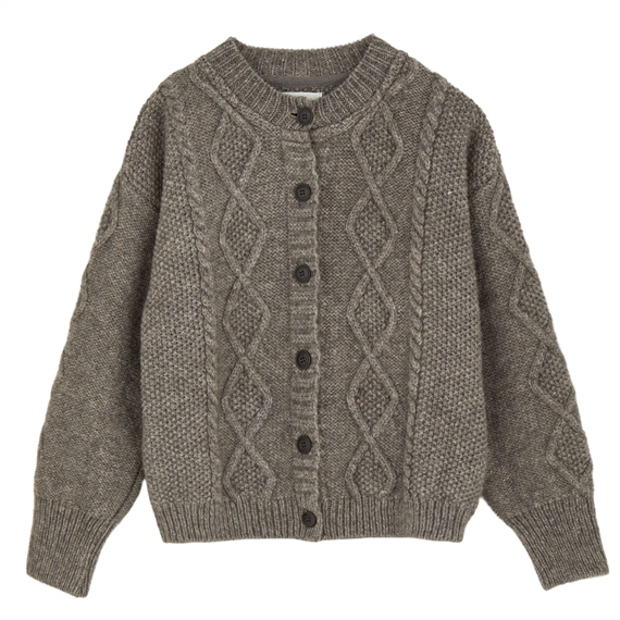 Skall Studio Agnete Cardigan, Light Brown 