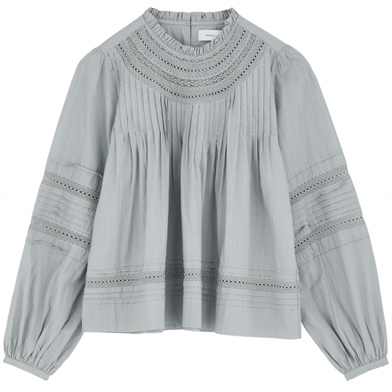 Skall Studio Bianco Bluse, Cloud Grey