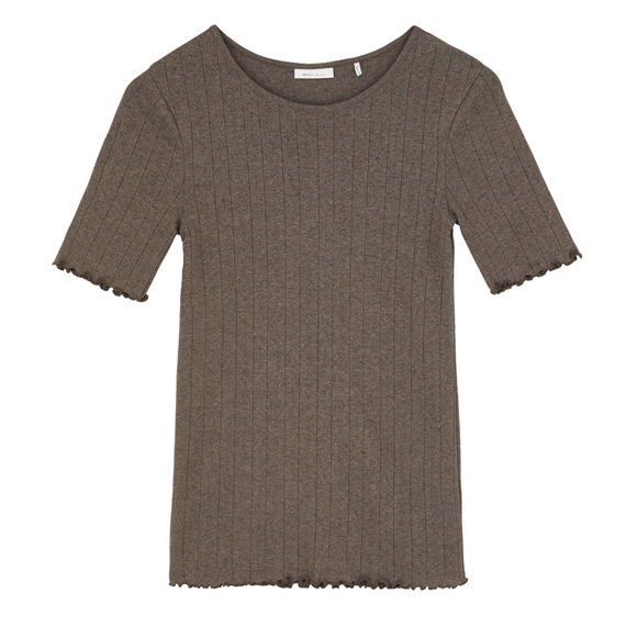 Skall Studio Edie T-shirt, Brown Melange 