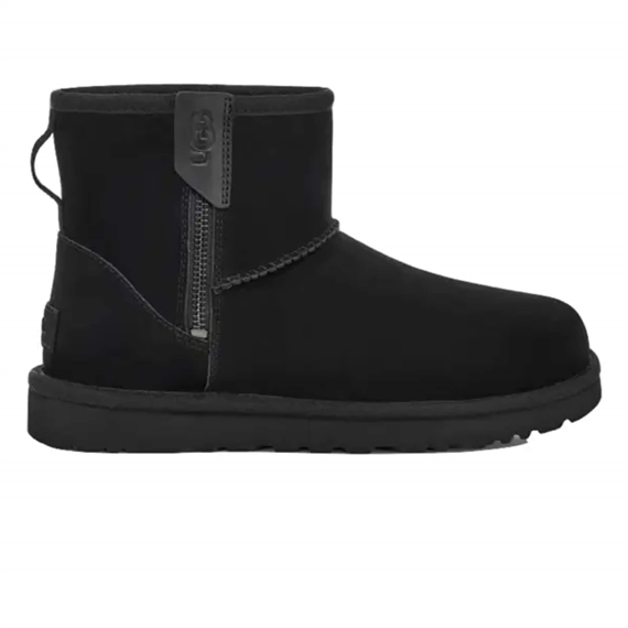 UGG Classic Mini Bailey Zip Støvler, Sort