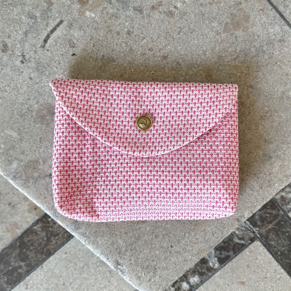 Vintage Treasures Pouch M. Chanelknap, Pink