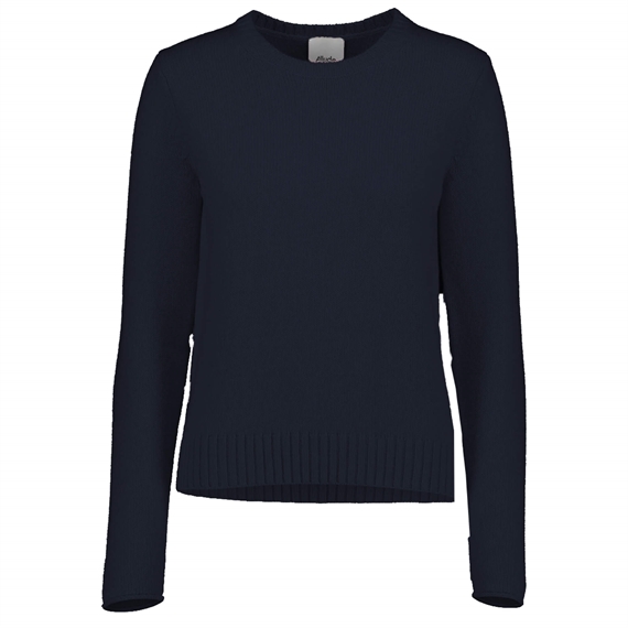 Allude Crewneck Cashmere Strik, Navy 